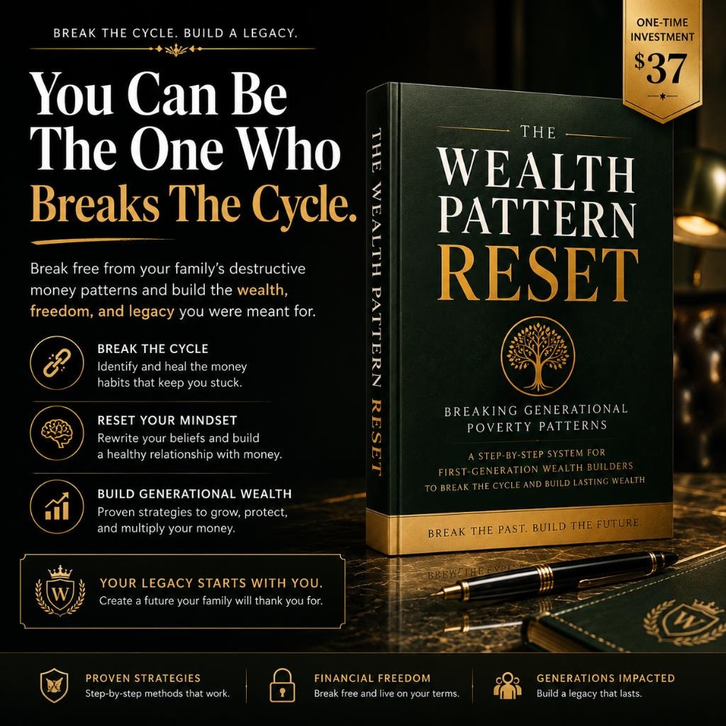 The Wealth Pattern Reset cover