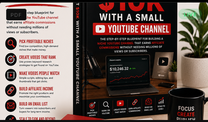Your First $10K With A Small YouTube Channel cover